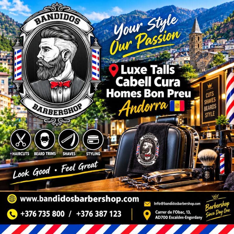 Luxe Talls Cabell Cura Homes Bon Preu Andorra en Bandidos Barbershop